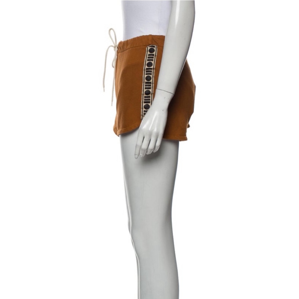 Solid & Striped Brown Shorts - image 2